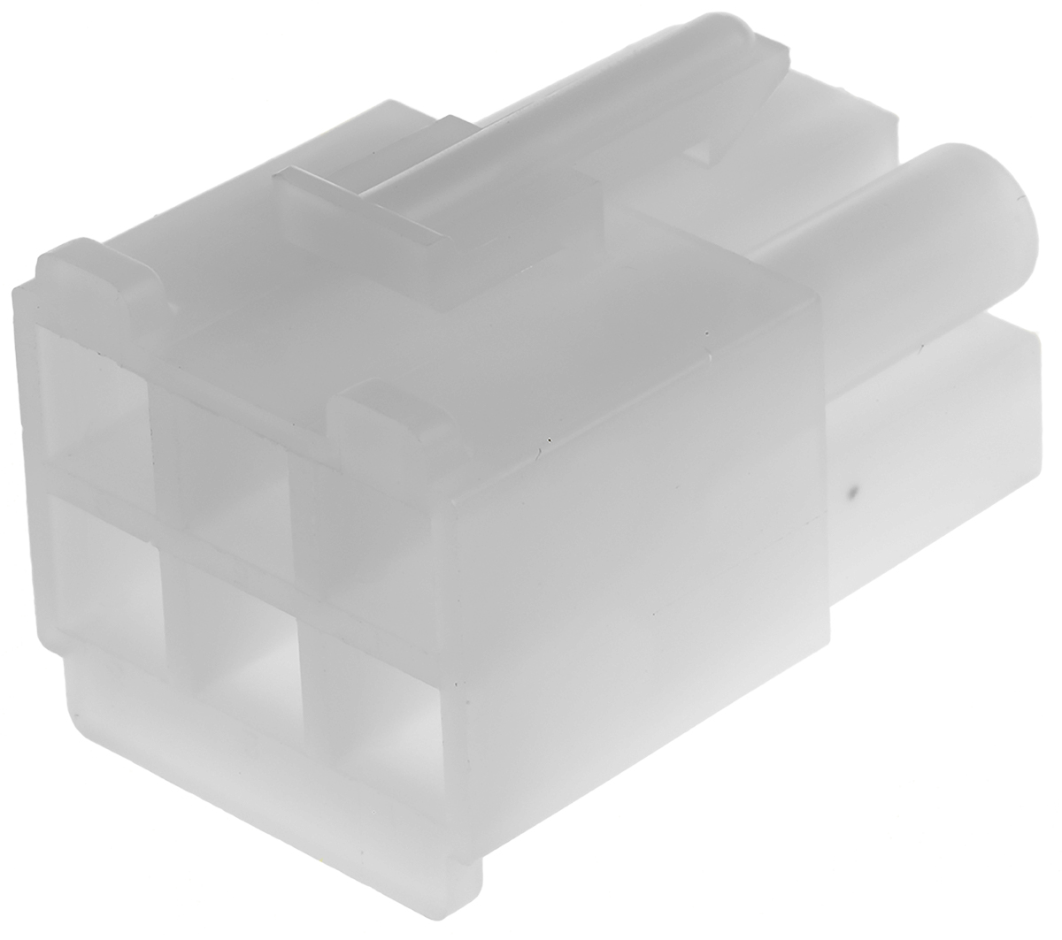 Molex, STANDARD .093" Female Connector Housing, 6.7mm Pitch, 6 Way, 2 Row