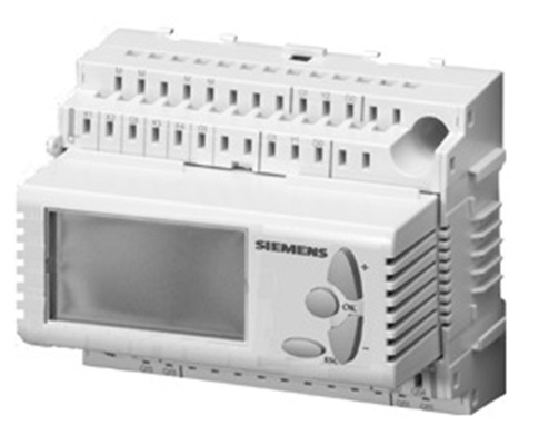Siemens RLU Series Controller for Use with 4, Digital, Universal, 2, 24 V ac