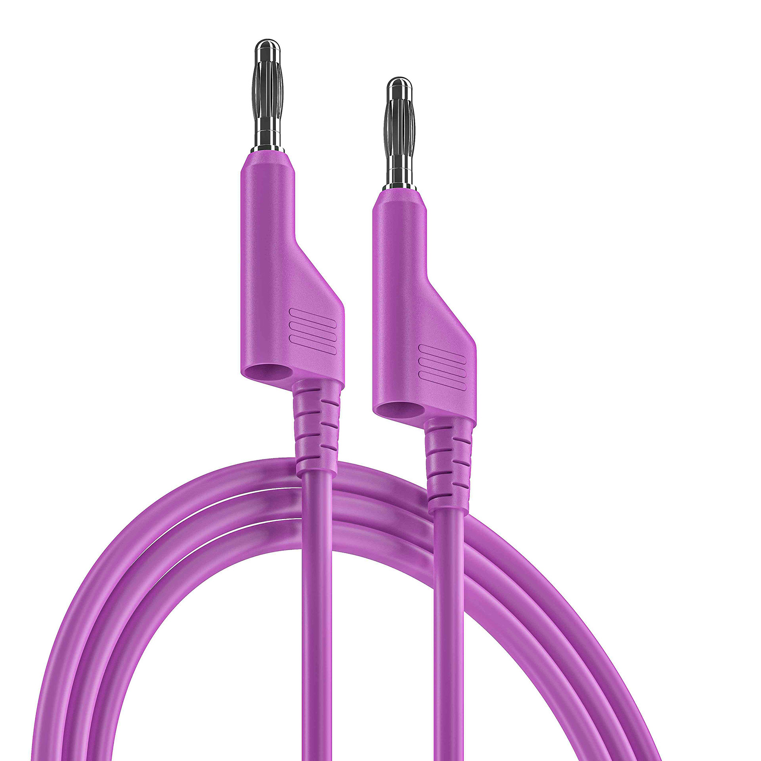 RS PRO Test Leads, 10A, 1000V, Purple, 1.5m Lead Length