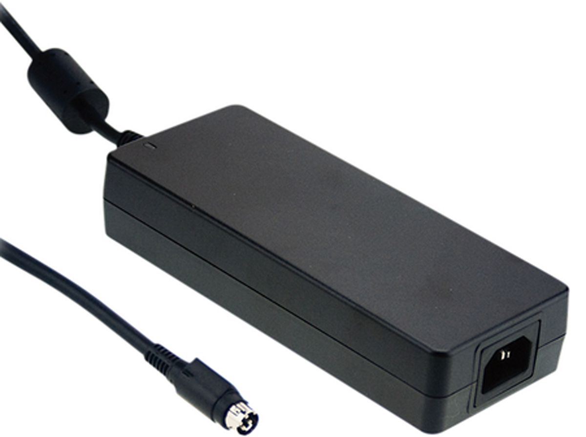 MEAN WELL 138W Power Brick AC/DC Adapter 12V dc Output, 0 → 11.5A Output