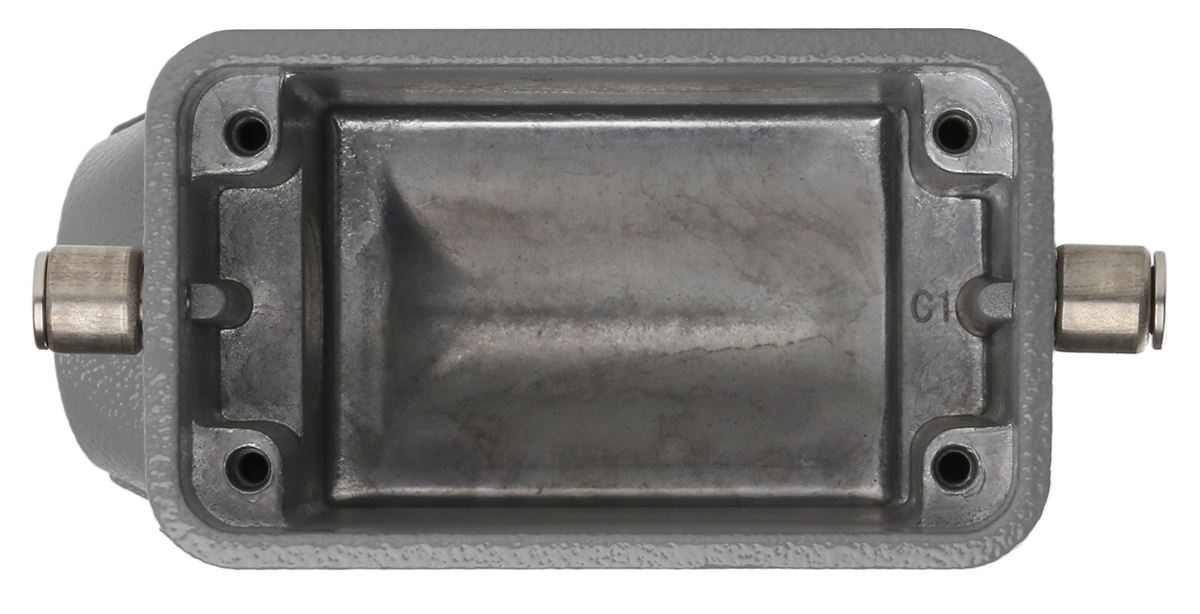 HARTING Han B Heavy Duty Power Connector Hood, PG16 Thread, Side Entry