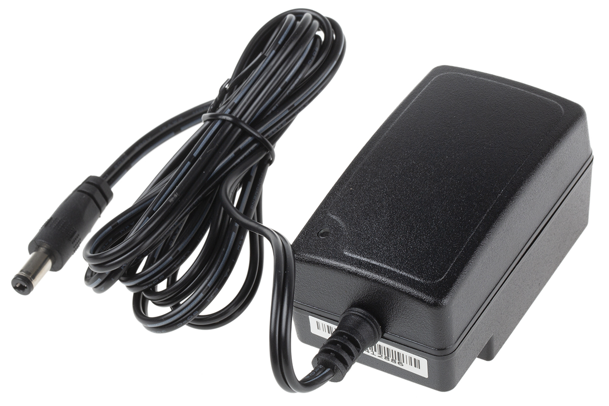 MEAN WELL 15W Plug-In AC/DC Adapter 24V dc Output, 625mA Output