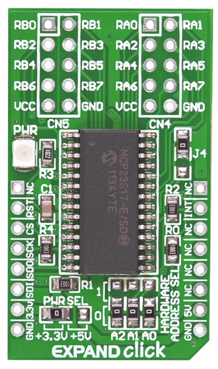 MikroElektronika MIKROE-951 Accessory Board for use with mikroBus form factor