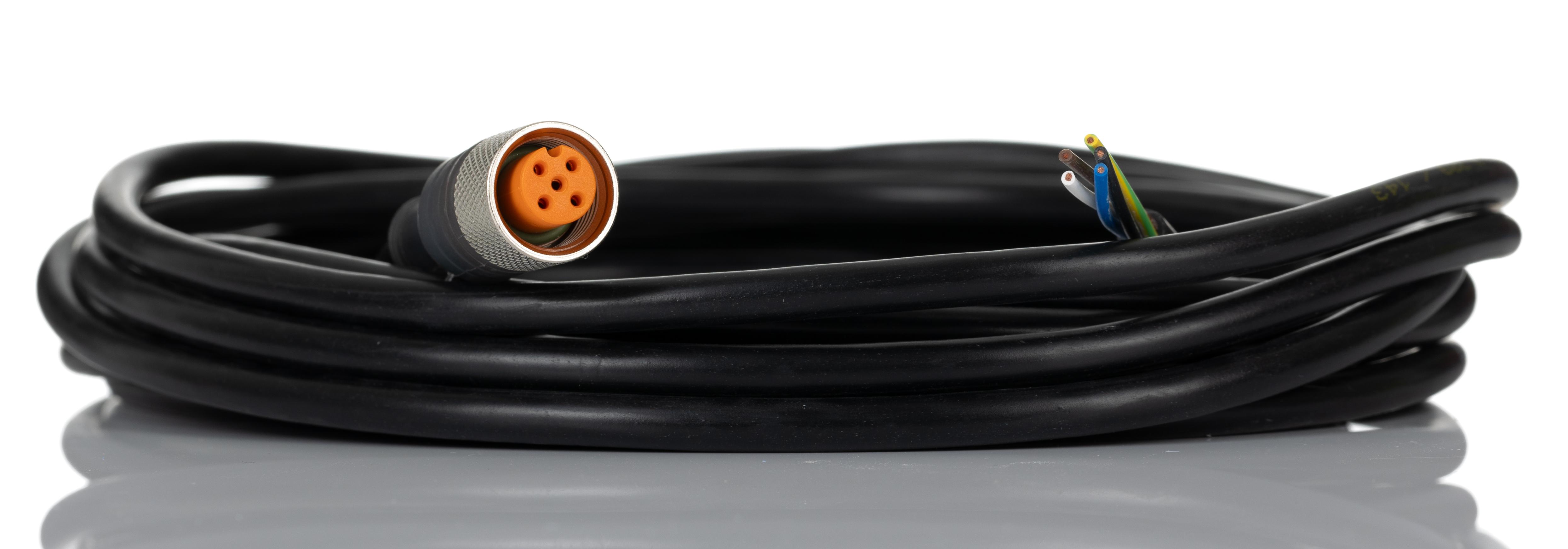 Lumberg Automation Female 5 way M12 to Unterminated Free End Sensor Actuator Cable