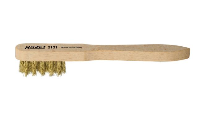 HAZET 15mm Brass Wire Brush, For Dust Removal