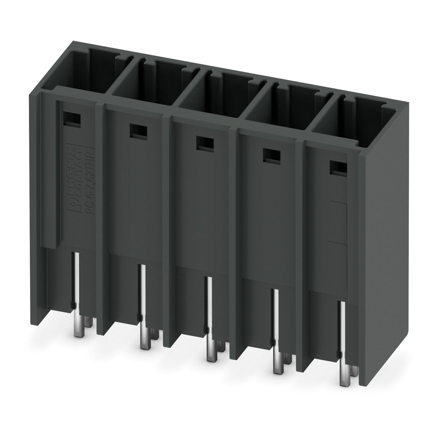 Phoenix Contact, 7.62mm Pitch, 5 Way, Pluggable Terminal Block, Header, 1192629
