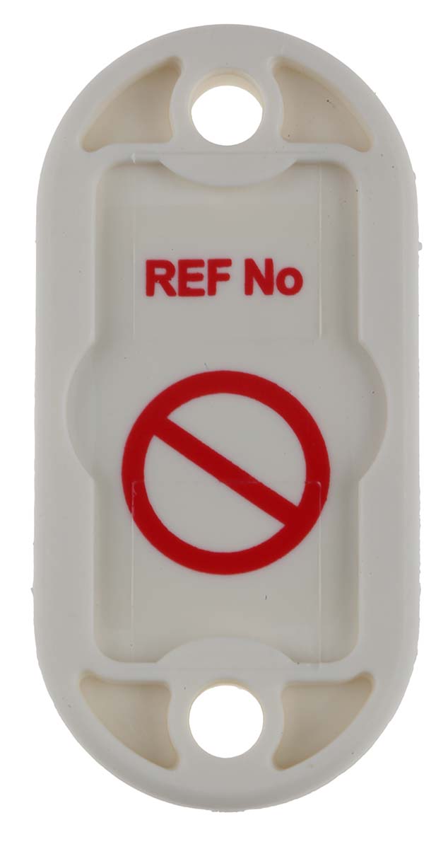 Brady Red on White Safety Prohibition Tag, French Language, 1 per Pack