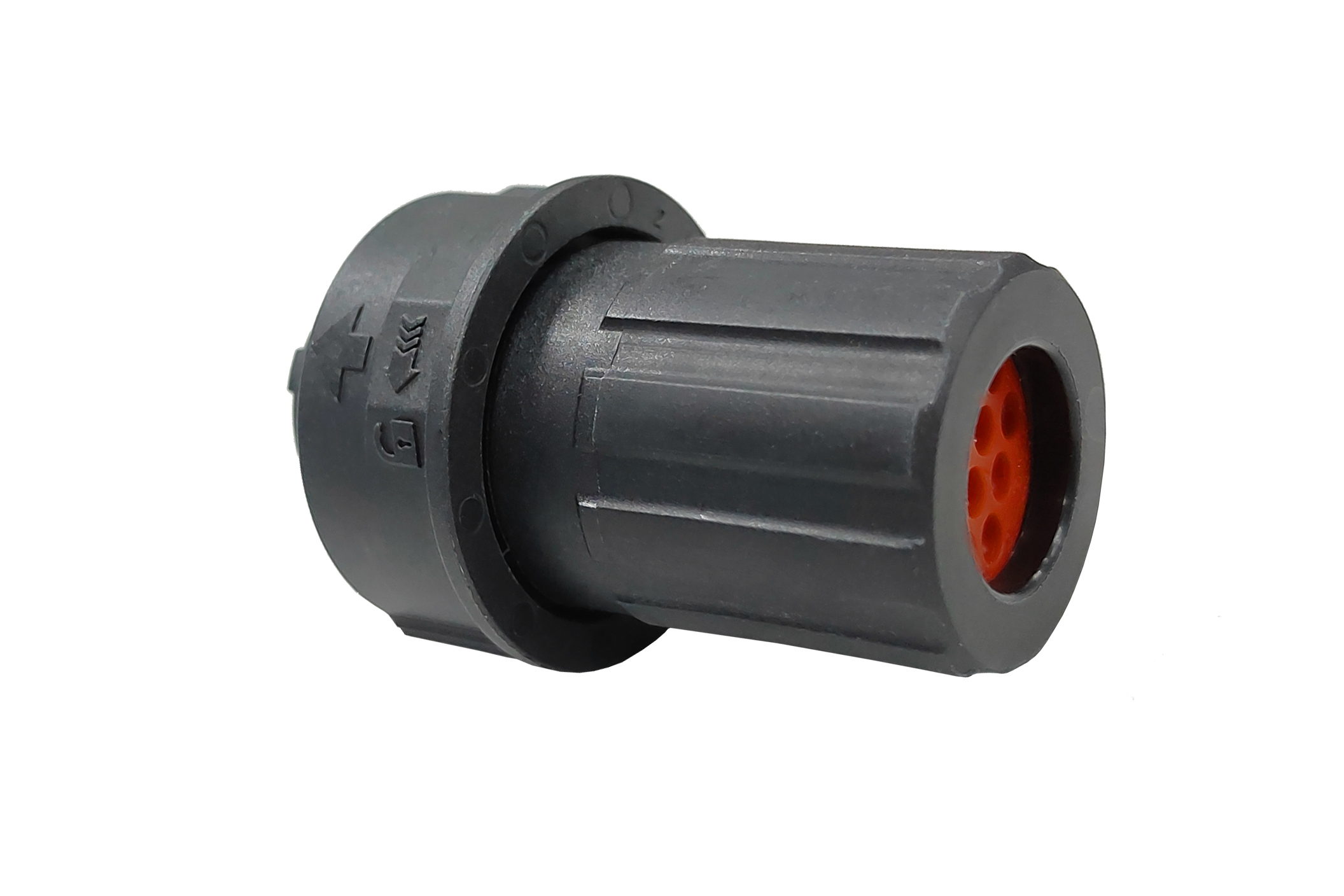Amphenol Industrial Circular Connector, 4 Contacts, Cable, M10 Connector, Plug, Male, IP69K, Ecomate AQUARIUS Series