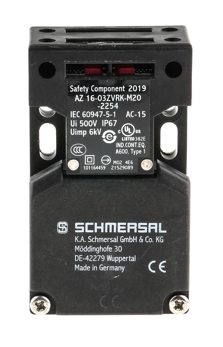 Schmersal AZ16 Safety Interlock Switch, 3NC, Keyed, Glass Fibre Reinforced Thermoplastic