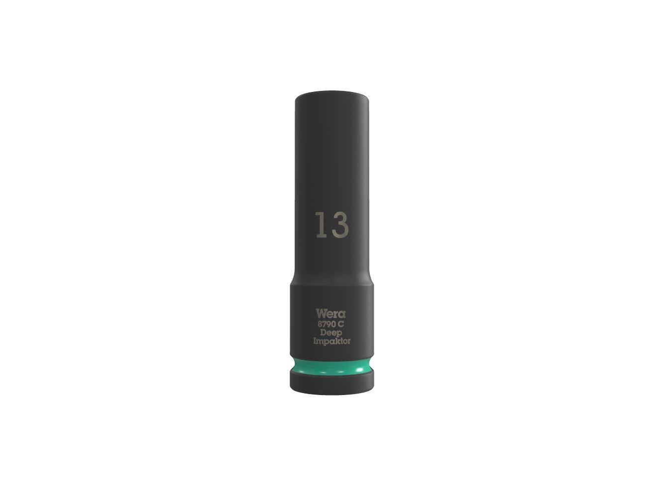 Wera 83mm, 1/2 in Drive Impact Socket, 150 mm length