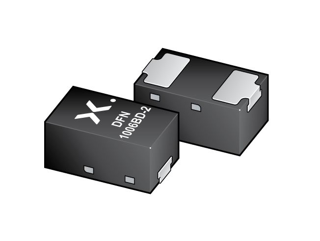 Nexperia, 7.5V Zener Diode 365 mW SMT DFN1006BD-2