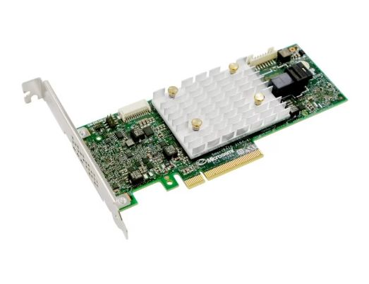 Microchip 4 Way Female SATA Data to 4 Way Female External Mini-SAS HD Wire to Board Cable Assembly