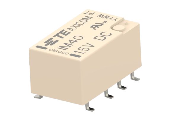 TE Connectivity PCB Mount RF Relay, 1.5V dc Coil, DPDT