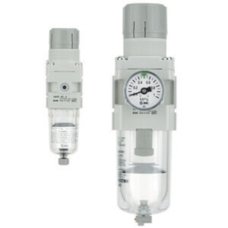 SMC AW Air Filter Regulator, 5μm, G 1/2, 10bar
