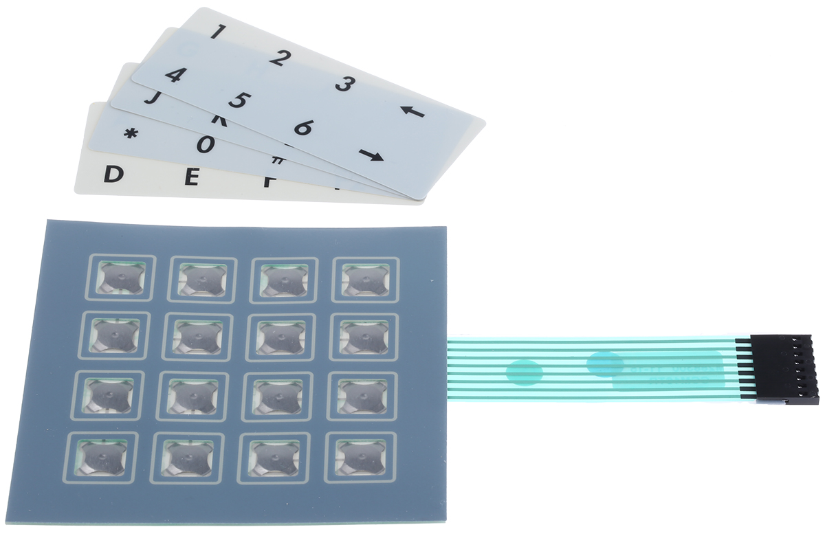 APEM IP65 16 Key Keypad