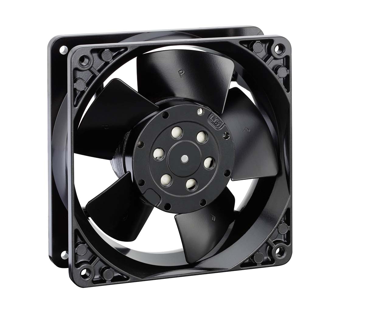 ebm-papst 4000 Z Series Axial Fan, 230 V ac, AC Operation, 160m³/h, 19W, 83mA Max, IP20, 119 x 119 x 38mm