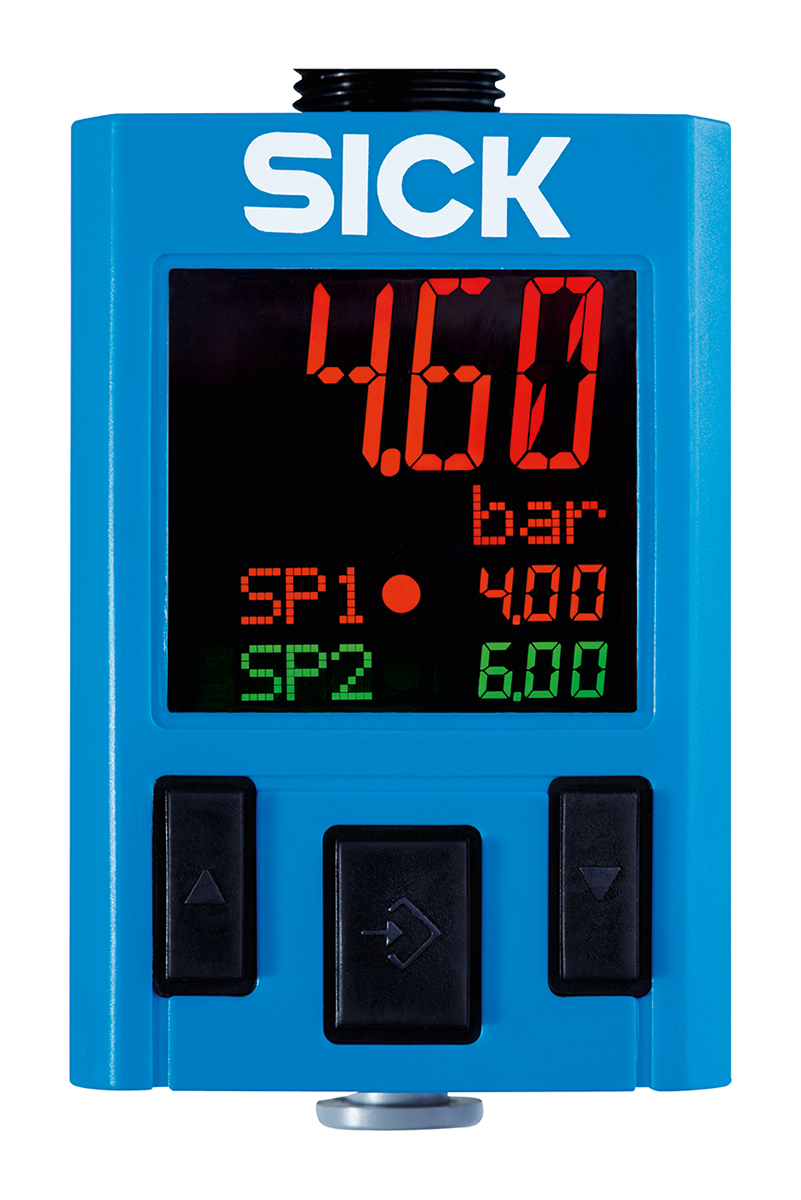 SICK Pressure Switch, G 1/4 Female, M12 5-Pin -1bar to 1bar