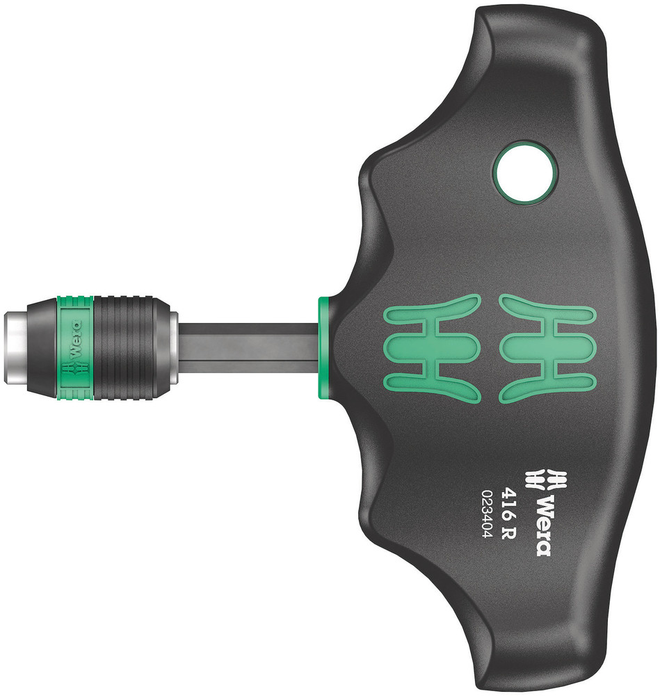 Wera Hexagon Bit Holder Screwdriver, 1/4 in Tip