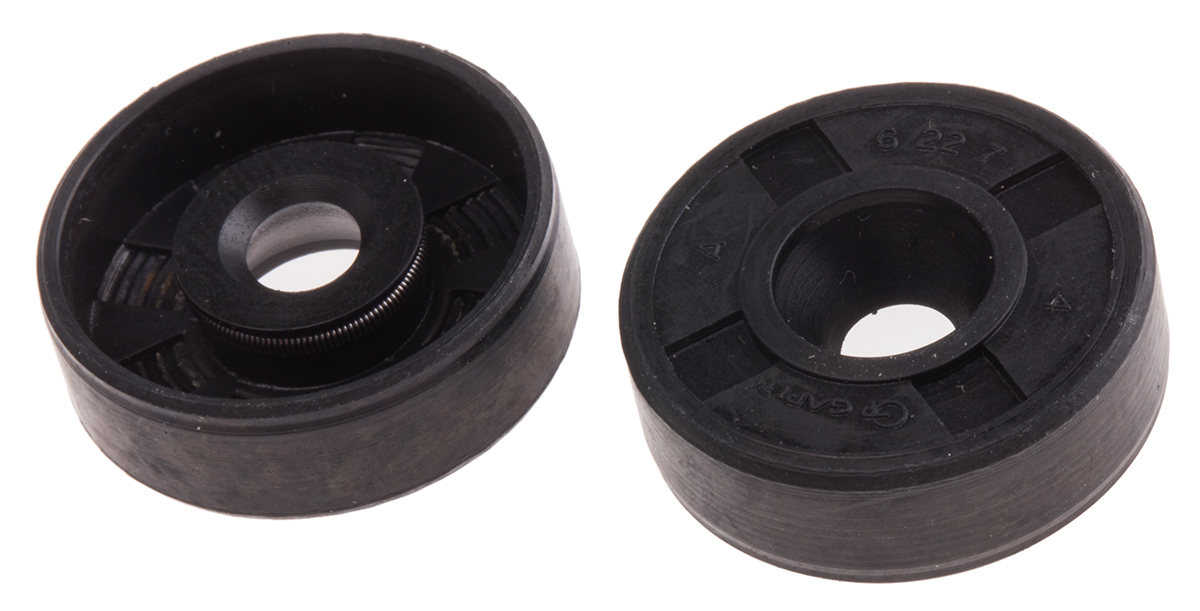 RS PRO Nitrile Rubber Shaft Seal Seal, 6mm Bore, 22mm Outer Diameter