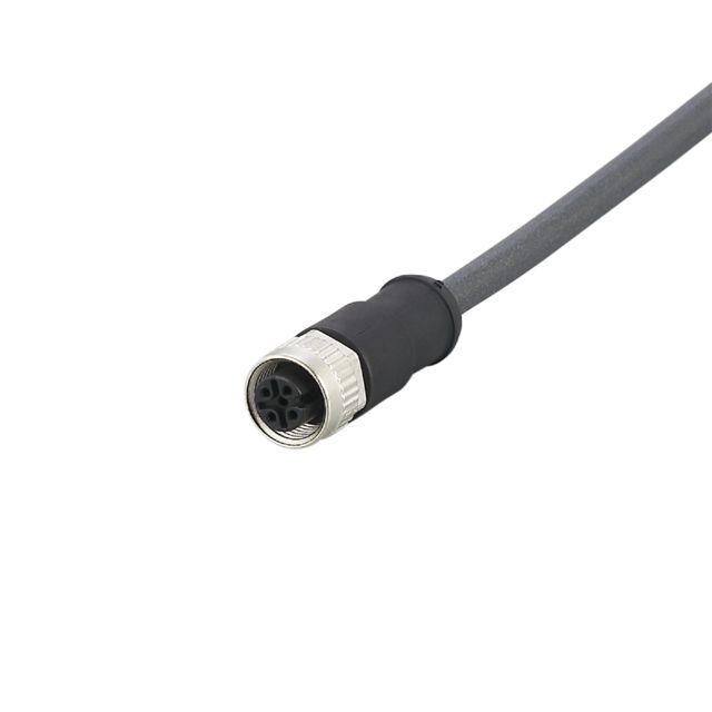 ifm electronic Female 1 way M12 to Unterminated Unterminated Actuator/Sensor Cable, 5 m