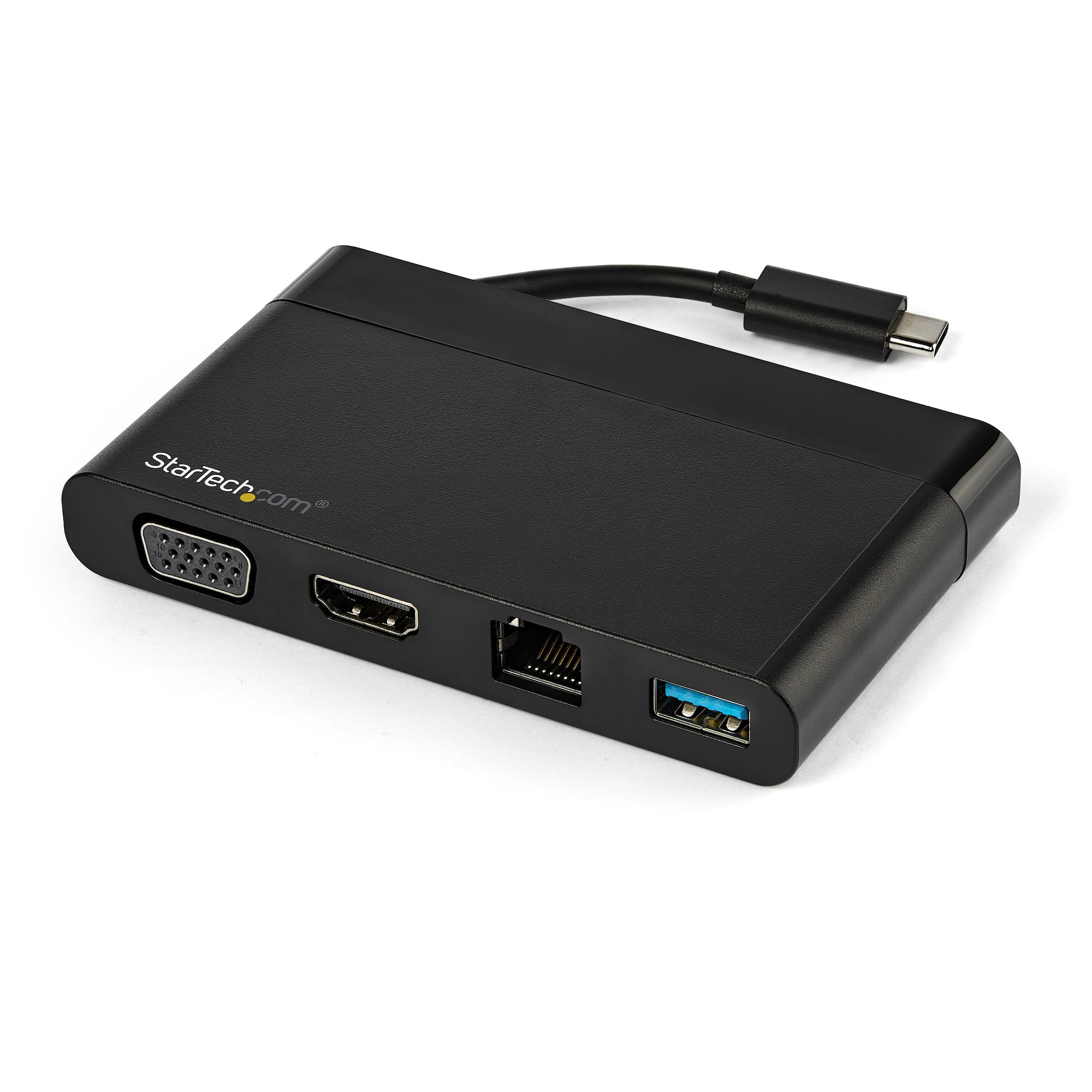 StarTech.com USB-C Docking Station with HDMI, VGA - 1 x USB ports, USB A, USB C