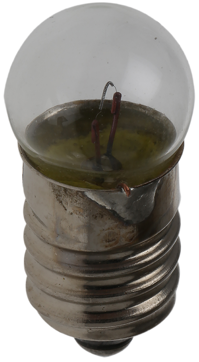 RS PRO E10 Indicator Light, Clear, 6.5 V, 150 mA, 3000h