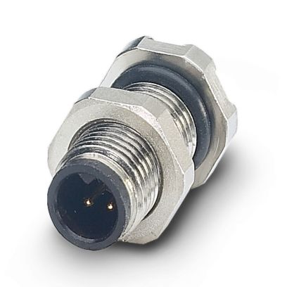 Phoenix Contact Circular Connector, 4 Contacts, Rear, M5 Connector, Plug, Male, IP67, SACC Series