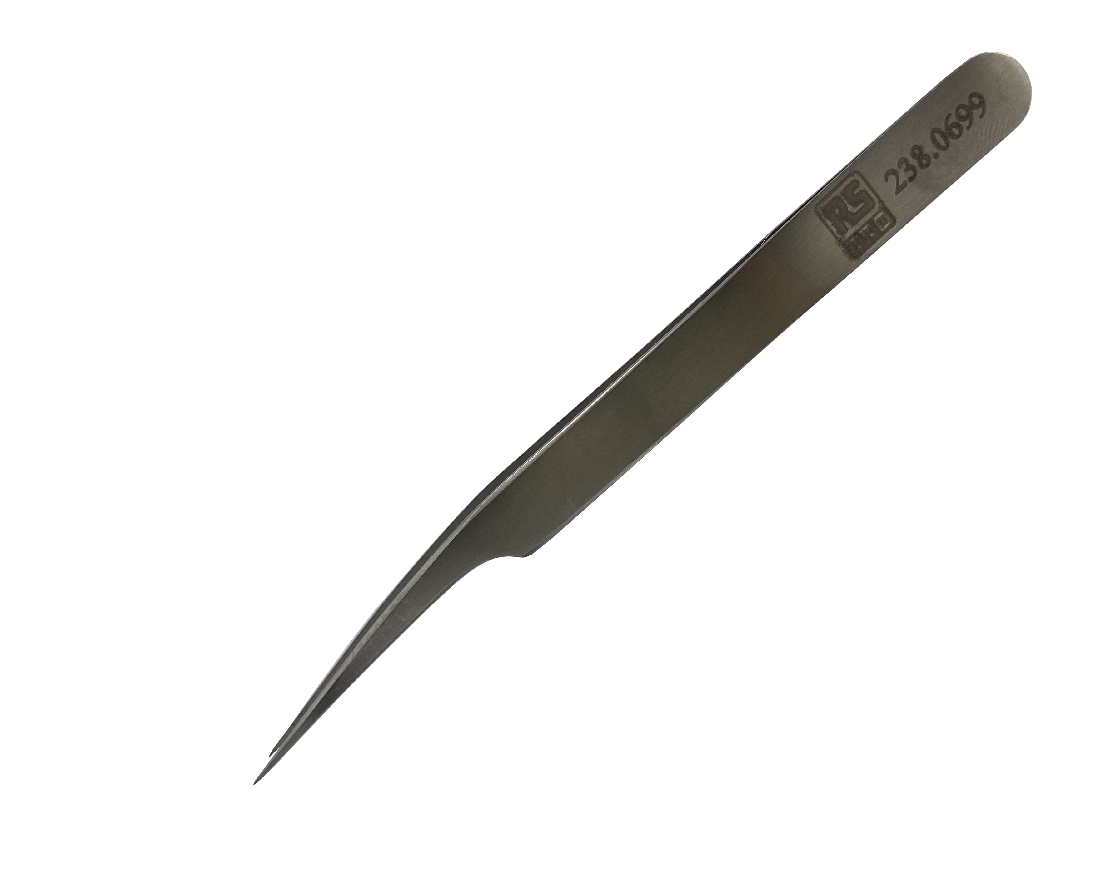 RS PRO 115 mm, Low Carbon Austenitic Steel, Fine, Tweezer