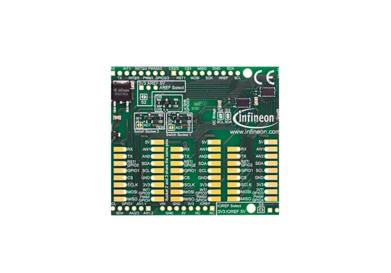 Infineon My IoT adapter Evaluation Board for Combining Shield2Go Boards MYIOTADAPTERTOBO1