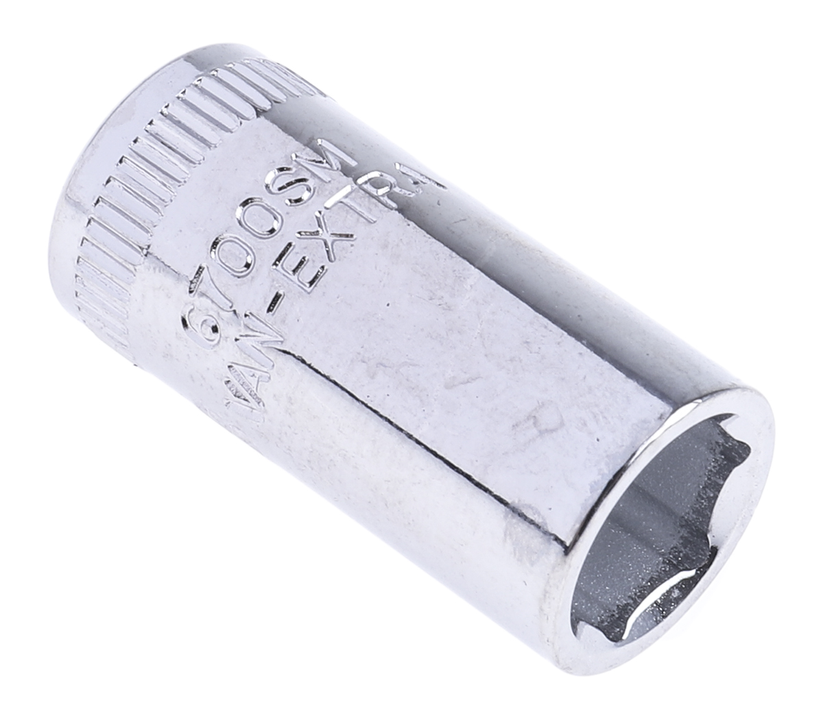 Bahco 1/4 in Drive 8mm Standard Socket, 6 point, 24.7 mm Overall Length