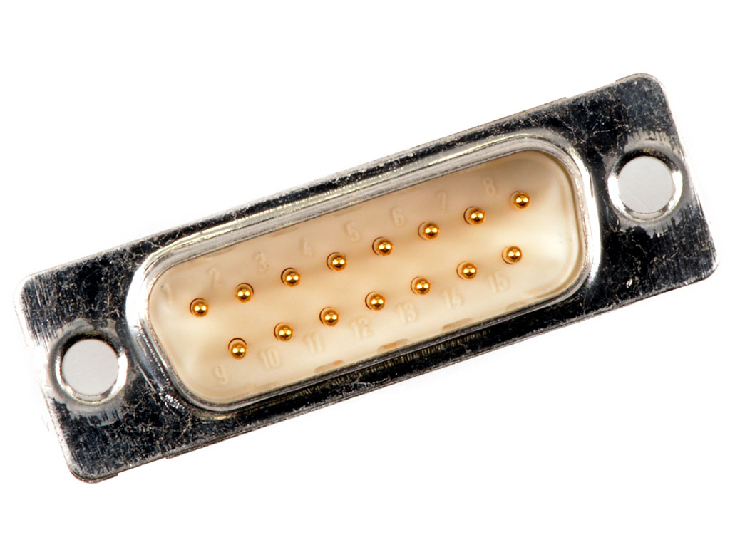 FCT from Molex 172704 15 Way D-sub Connector Socket, 2.84mm Pitch