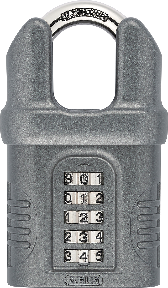 ABUS Combination Weatherproof Zinc Padlock, 8mm Shackle, 65mm Body