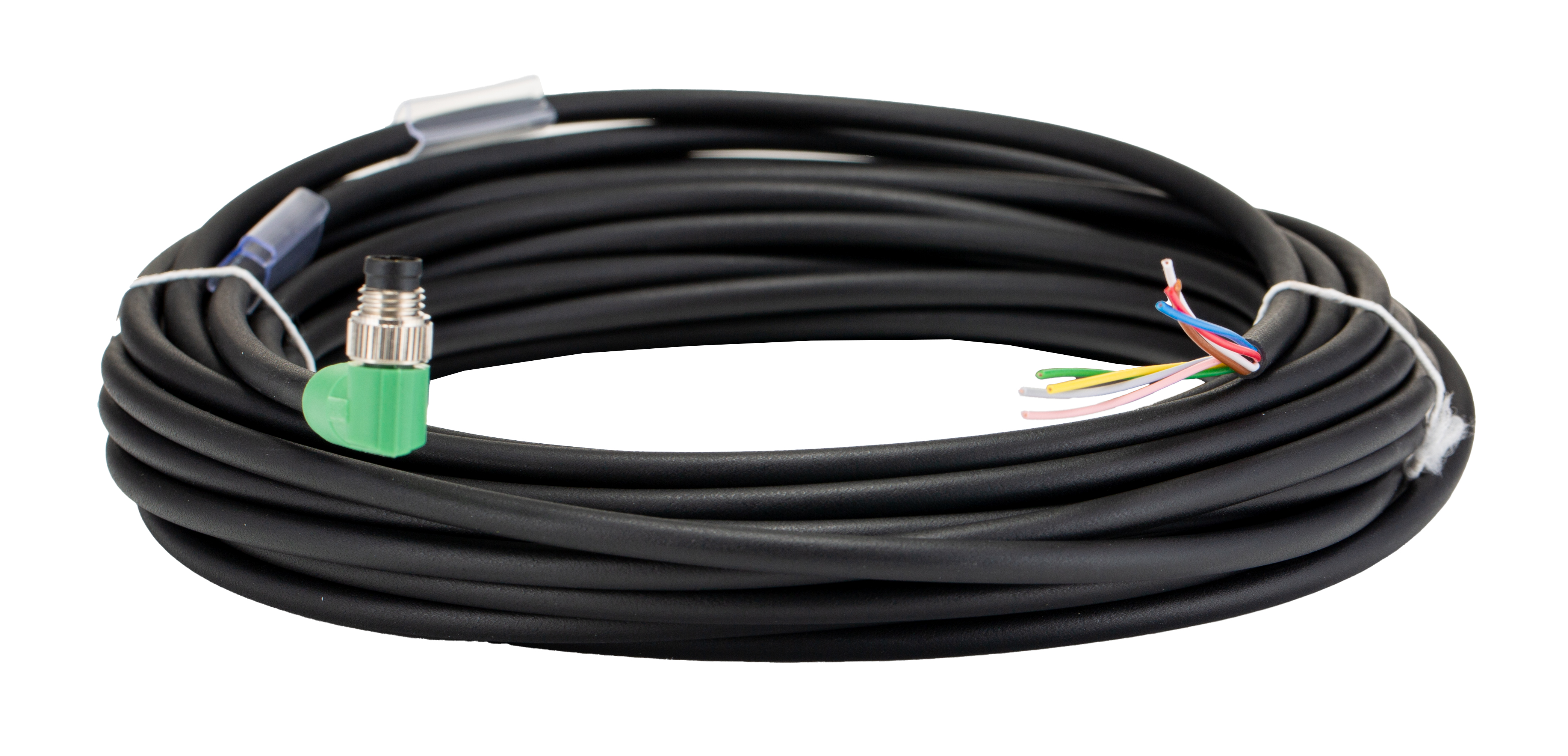 Phoenix Contact Male 8 way M8 to 8 way Free End Sensor Actuator Cable, 10 m