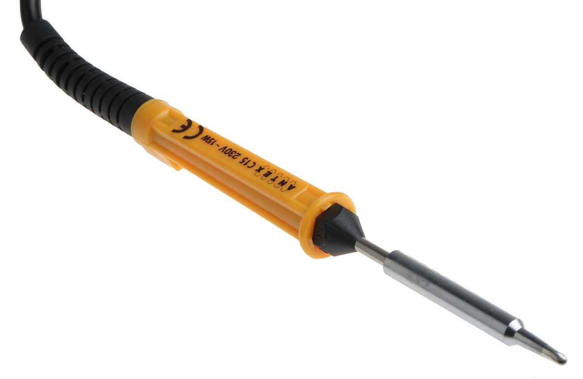 Antex Electronics Electric Soldering Iron, 230V, 15W