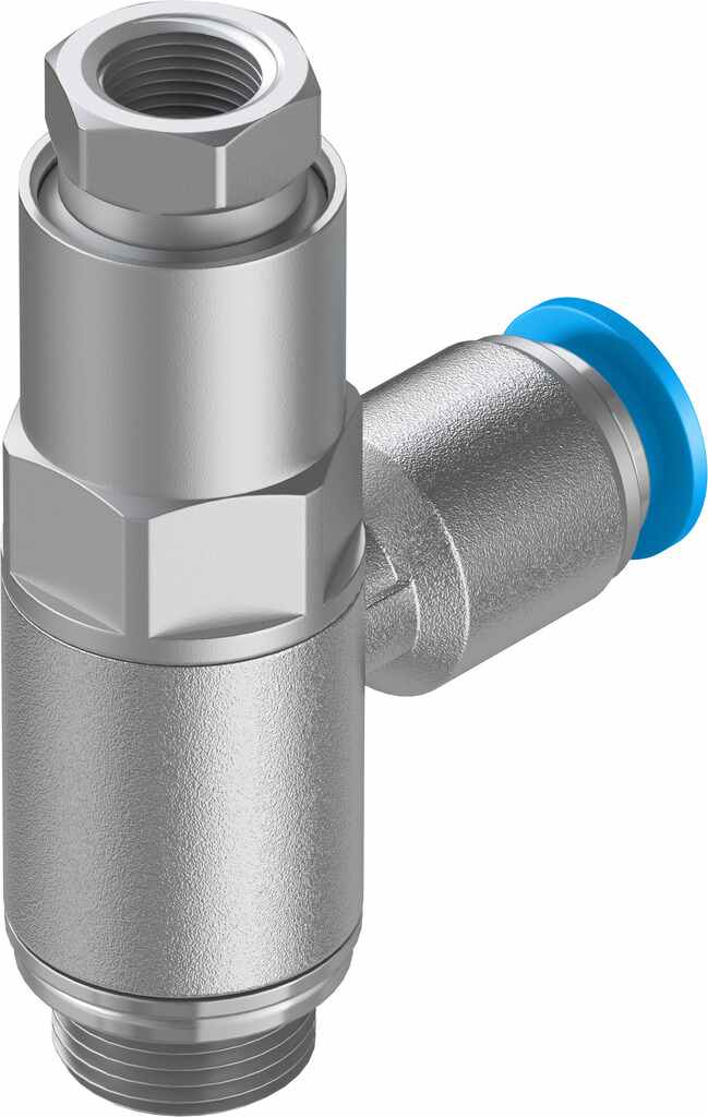 Festo HGL Non Return Valve, 8mm Tube Inlet, G 1/4 Male Outlet, 0.5 → 10bar