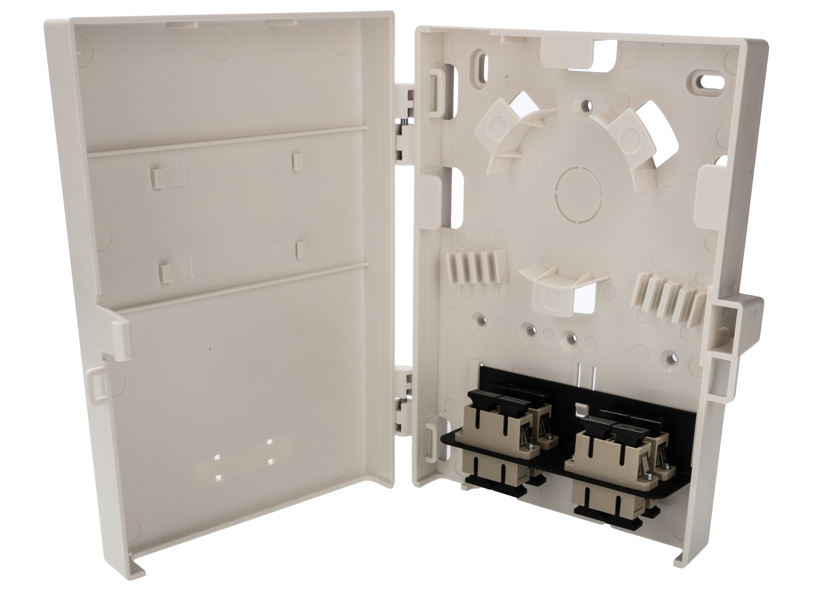 Molex Premise Networks WFR-00028-02 SC to SC Multimode Duplex Fibre Optic Adapter