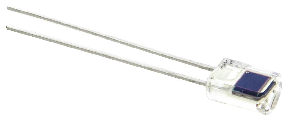 ams OSRAM, SFH 206 K IR + Visible Light Si Photodiode, Through Hole 5mm package
