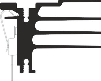 AAVID THERMALLOY Heatsink, 3.91K/W, 50 x 54.5 x 37.1mm, Clip
