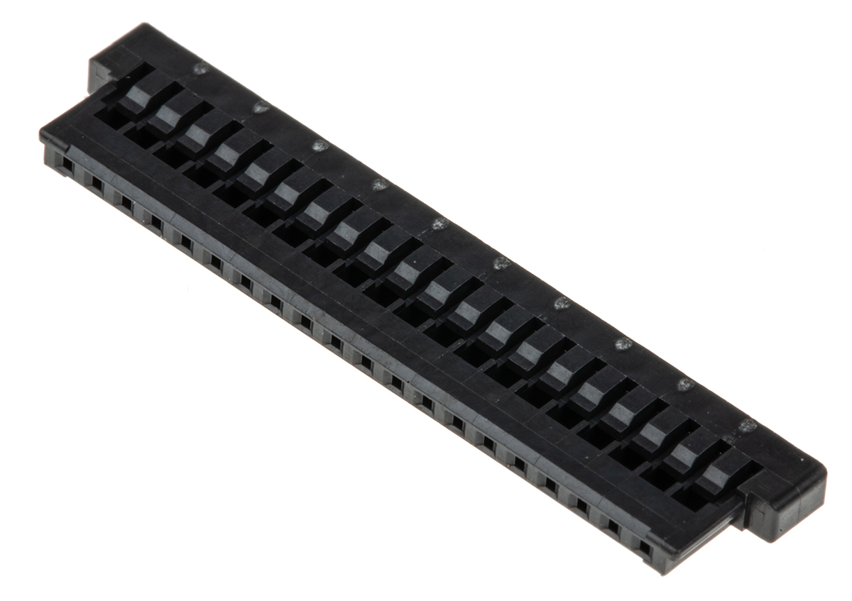 JAE, FI 1.25mm Pitch 20 Way 1 Row Straight Cable Mount LVDS Connector, Plug Housing, Crimp Termination