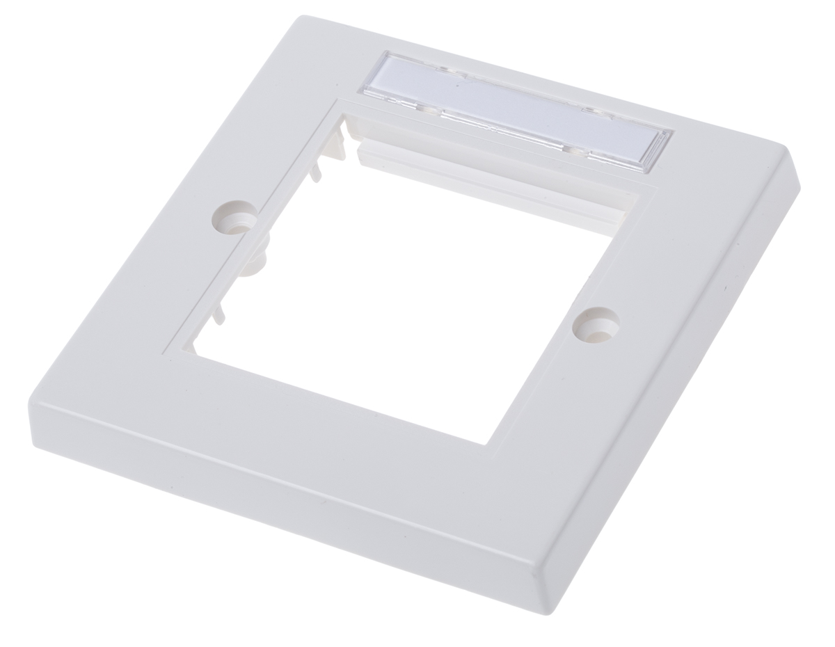 Molex Premise Networks White 1 Gang Light Switch Cover