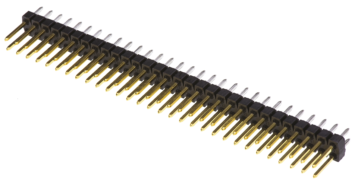 Molex C-Grid III Series Straight Through Hole Pin Header, 60 Contact(s), 2.54 mm Pitch, 2 Row, Unshrouded