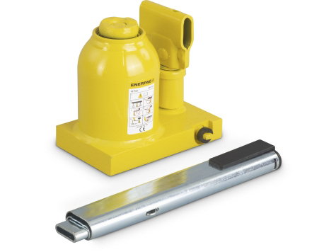 Enerpac Bottle Jack, 10t Maximum Load, 131mm - 223mm Maximum Range