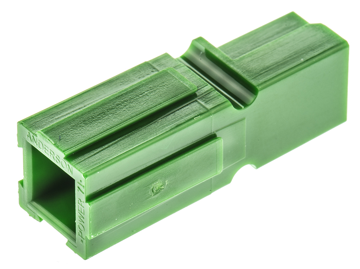 Anderson Power Products PP15-45 Heavy Duty Power Connector Housing, 1 Contacts, Straight