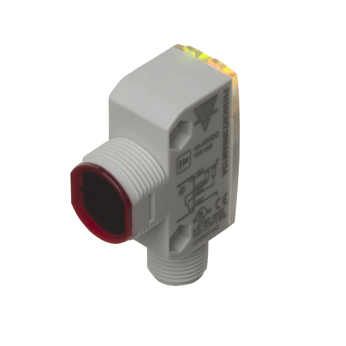 Carlo Gavazzi Polarized Retro Reflective Photoelectric Sensor, Miniature Sensor, 5000 mm Detection Range