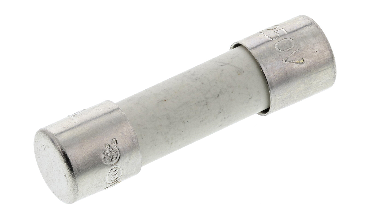 Eaton 800mA F Ceramic Cartridge Fuse, 5 x 20mm