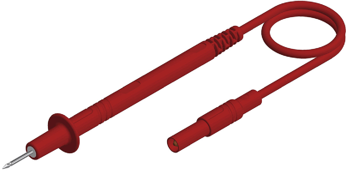 Hirschmann Test & Measurement 934156101 Test Probe Lead, CAT II, 16A