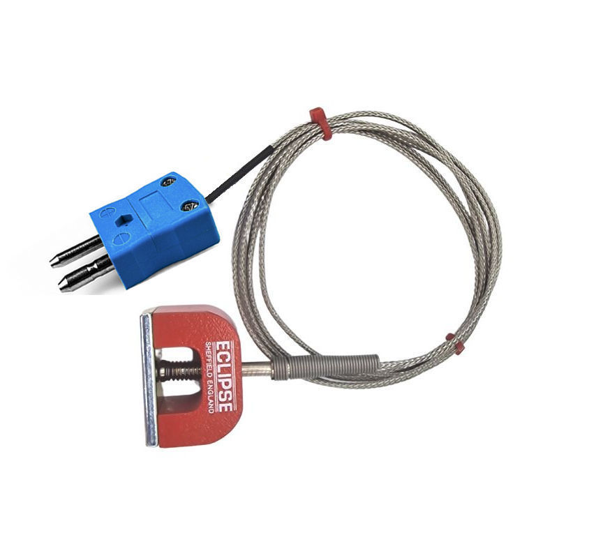 RS PRO Type K Horseshoe Magnet Thermocouple 1.5m Length, 30mm Diameter, -50°C → +250°C
