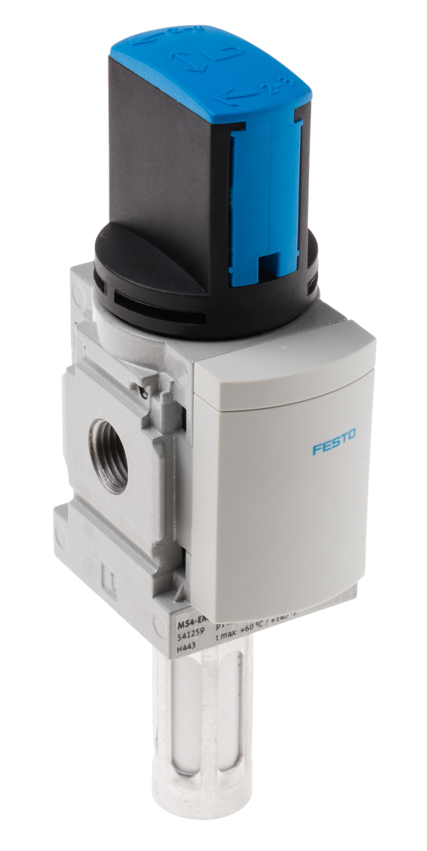 Festo Rotary 3/2 Pneumatic Manual Control Valve MS Series, G 1/4, 1/4in, 541259