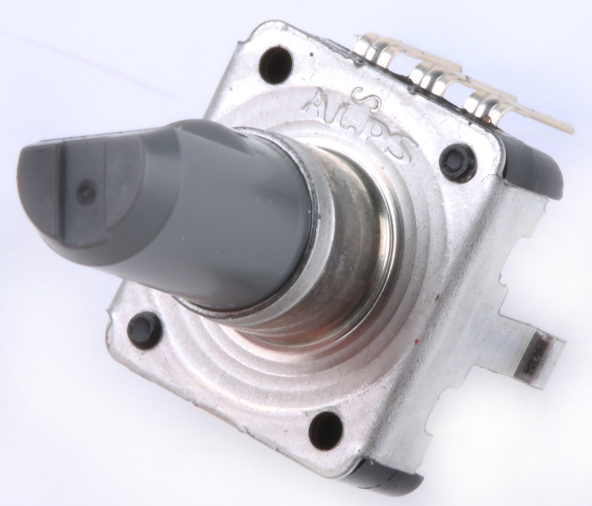 Alps Alpine 12 Pulse Mechanical Rotary Encoder Flat Shaft (Not Indexed), Through Hole
