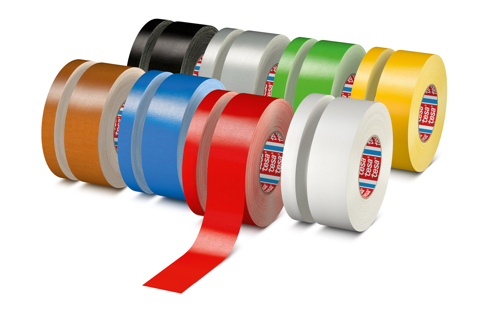 Tesa Tesa 4651 4651 Cloth Tape, 50m x 38mm, Yellow, Acrylic Coated Finish